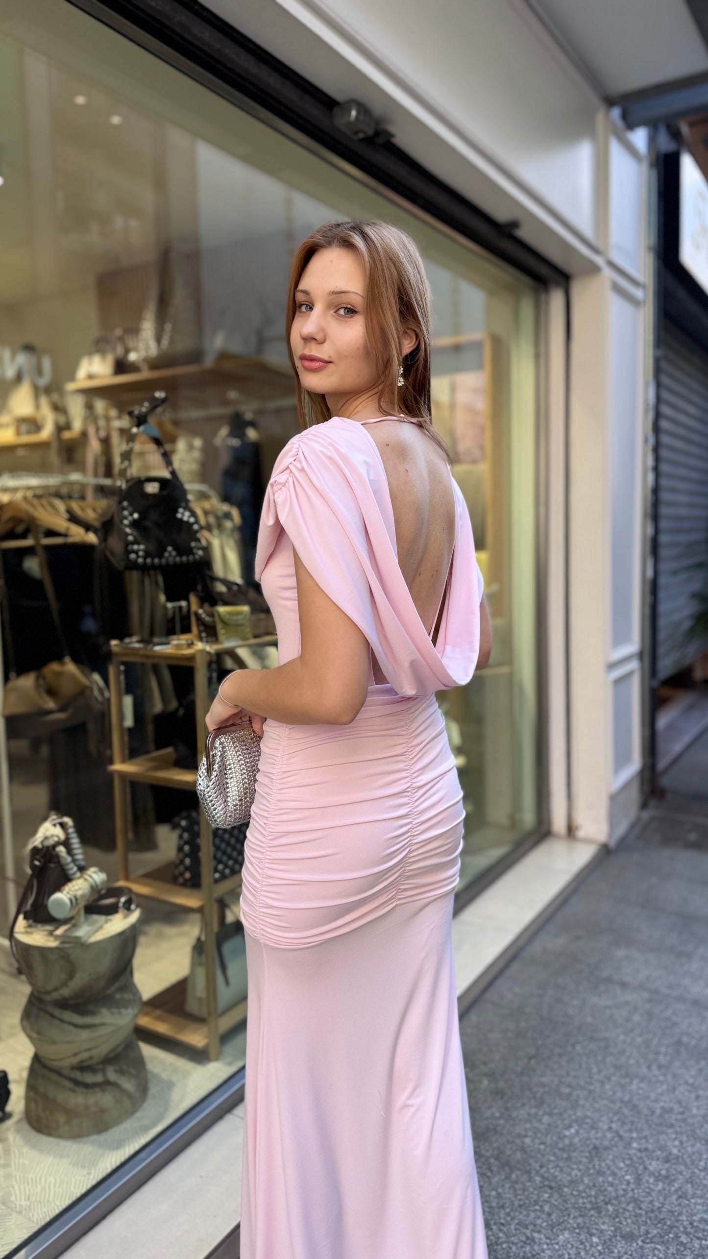 Vestido cascada