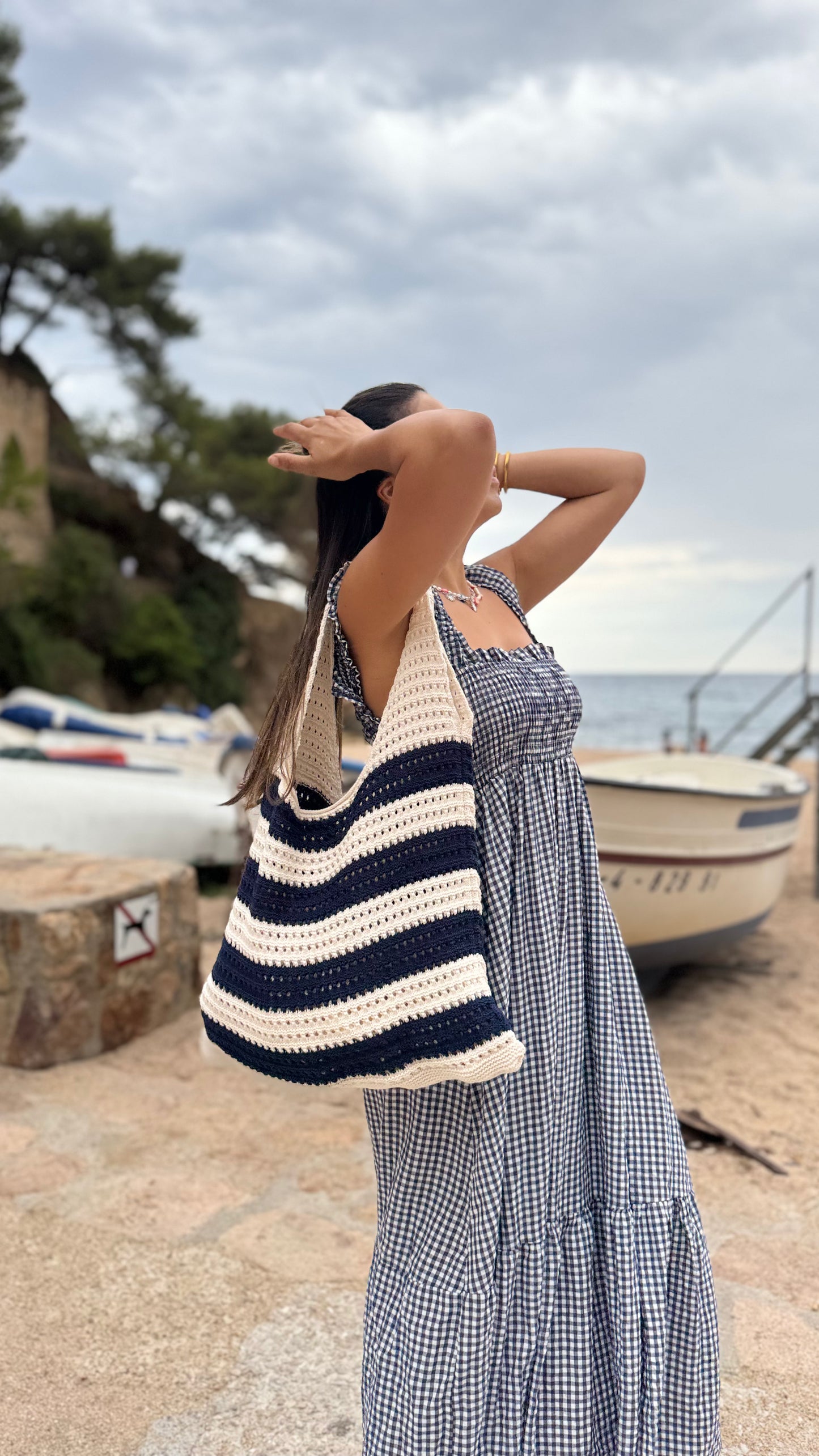 Vestido Vichy Volante