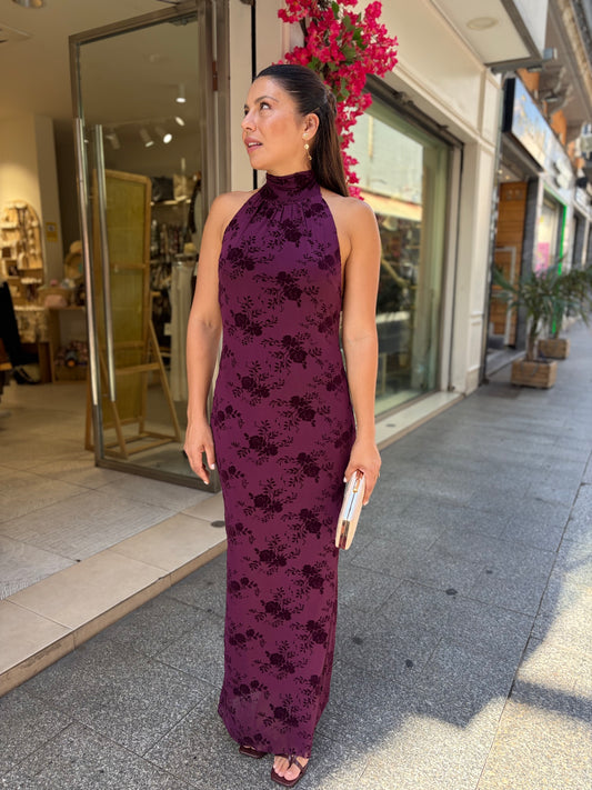 Vestido Velvet Garden