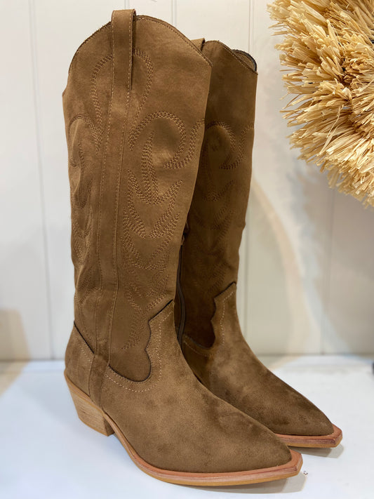 Botas Cowboy Camel