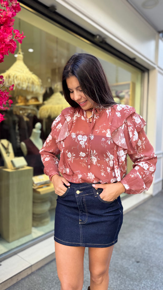 Blusa Estampada