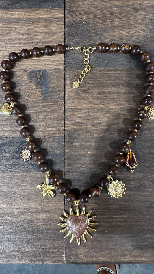 Collar corazón