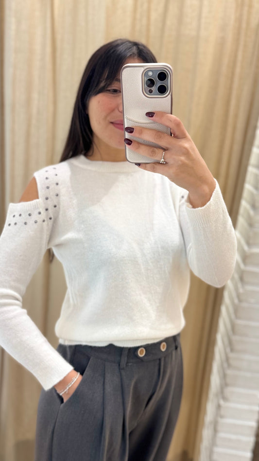 Jersey hombro descubierto