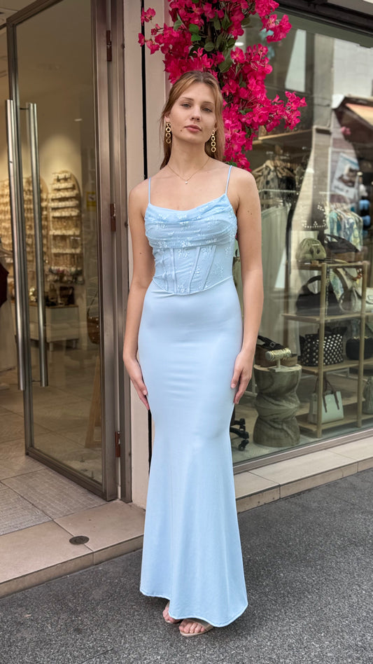 Vestido cola de sirena